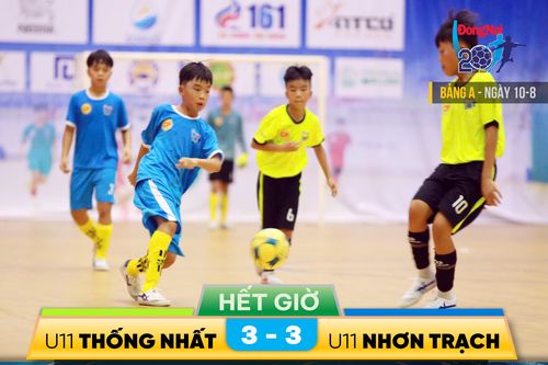 Kết quả trận đấu U.11 Thống Nhất - U.11 Nhơn Trạch