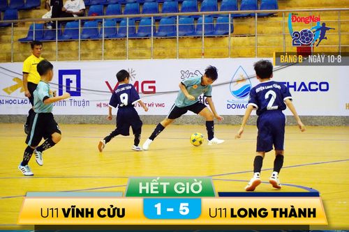 Kết quả trận đấu U.11 Vĩnh Cửu - U.11 Long Thành