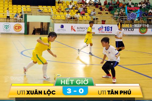 Kết quả trận đấu U.11 Xuân Lộc - U.11 Tân Phú
