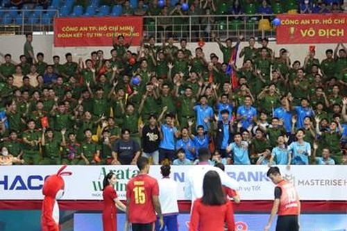 Khai mạc Giải bóng chuyền Công an TP Hồ Chí Minh mở rộng lần thứ nhất, năm 2024