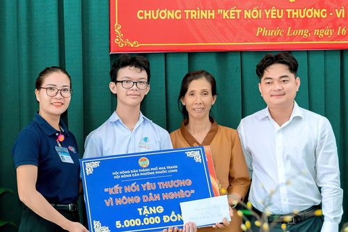 Hội Nông dân phường Phước Long tổ chức chương trình 'Kết nối yêu thương – Vì nông dân nghèo' năm 2024