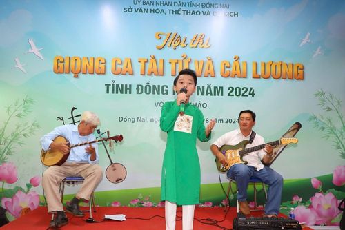 63 thí sinh tham gia Hội thi Giọng ca tài tử và cải lương tỉnh Đồng Nai