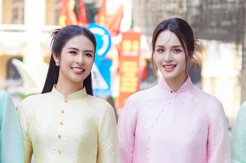 Hoa hậu Ngọc Hân: 'Tôi ngưỡng mộ Hoàng Anh khi làm mẹ'