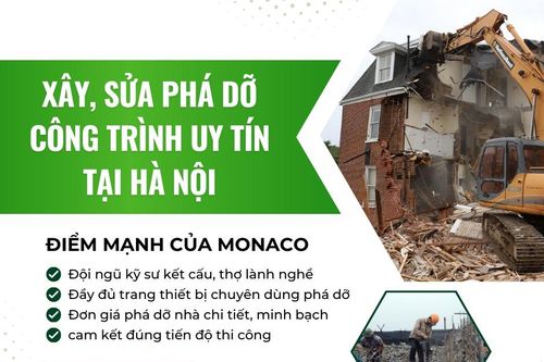 Chi phí xây nhà 3 tầng 80m2 cập nhật mới nhất 2024 tại MONACO