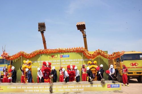 Thừa Thiên Huế khởi công Nhà máy lắp ráp động cơ ô tô có tổng mức đầu tư 260 triệu USD