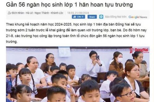 Video clip về học sinh lớp 1 tựu trường có lượt truy cập cao