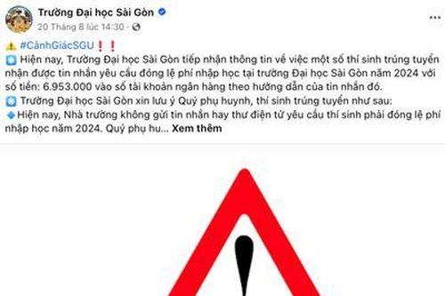 Xuất hiện loạt chiêu trò lừa đảo 'bủa vây' tân sinh viên