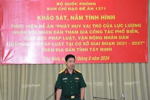 Tây Ninh nhiều mô hình tuyên truyền pháp luật cho nhân dân