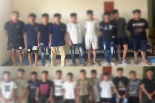 Công an huyện Sóc Sơn bắt giữ 16 đối tượng gây rối