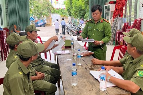 Cánh tay phải của lực lượng Công an giữ gìn an ninh trật tự cơ sở
