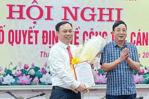 Thái Nguyên bổ nhiệm cán bộ chủ chốt