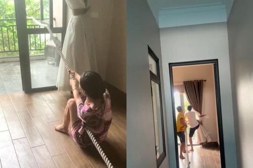 Hậu siêu bão Yagi, cả xóm giúp cặp vợ chồng Bắc Ninh dựng thẳng cây