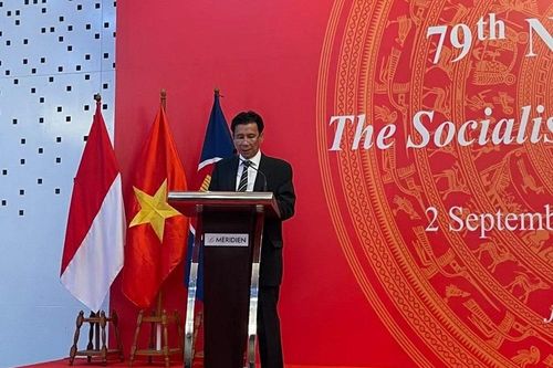 Trang trọng lễ kỷ niệm 79 năm Quốc khánh Việt Nam tại Indonesia