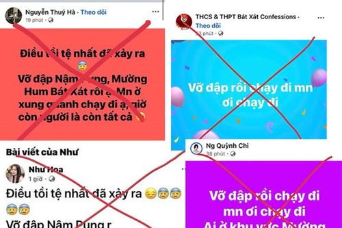 Lào Cai: Thông tin đập thủy điện Nậm Pung bị vỡ là sai sự thật