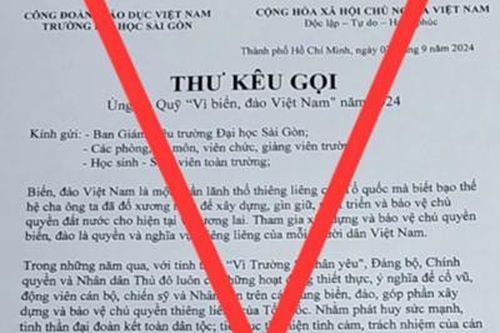 Đại học ở TP HCM cảnh báo chiêu trò kêu gọi từ thiện lừa đảo sinh viên