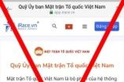 Nhiều tài khoản giả mạo Mặt trận Tổ quốc Việt Nam để lừa tiền ủng hộ đồng bào sau bão số 3