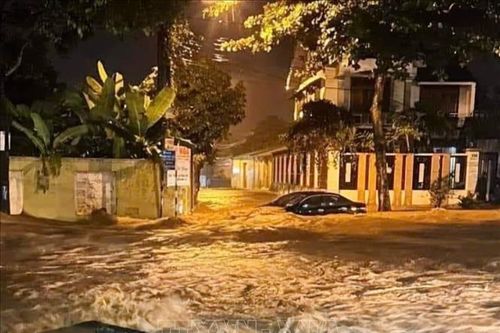 Mưa to gây ngập cục bộ tại Đắk Lắk
