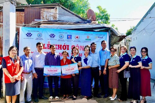 Hội Doanh nhân trẻ Khánh Hòa khởi công căn nhà tình nghĩa thứ 16