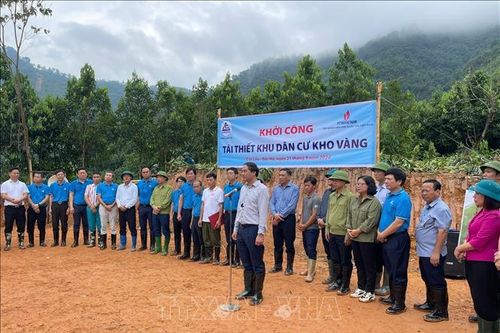 Khởi công xây dựng khu tái định cư cho người dân Làng Nủ, Kho Vàng