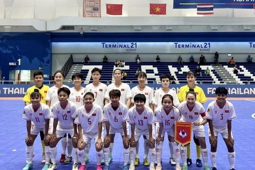 Thanh Ngân lập cú đúp, đội tuyển futsal nữ Việt Nam ngược dòng thắng Đài Loan (TQ)