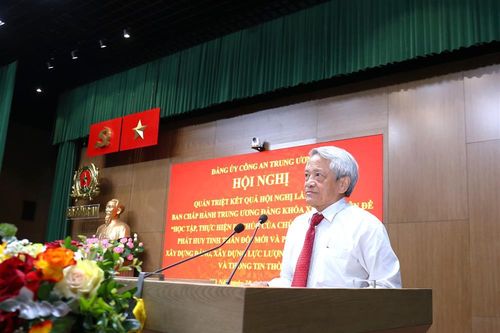 Bộ Công an: Quán triệt kết quả Hội nghị lần thứ 10 Ban Chấp hành Trung ương khóa XIII