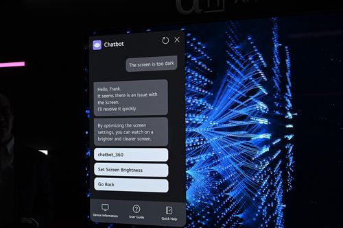 AI được đưa lên webOS