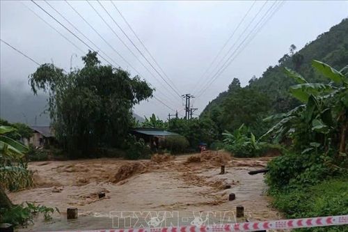 Mưa lớn gây lũ, sạt lở đất tại nhiều nơi tại Yên Bái