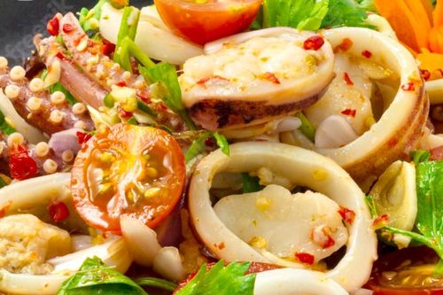 Cách làm món mực trộn chua cay cực dễ