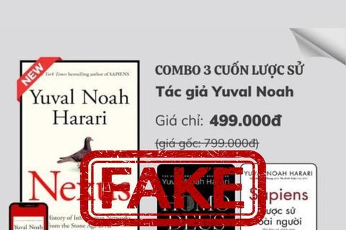 Cuốn sách 'hot' vừa ra đã bị làm giả