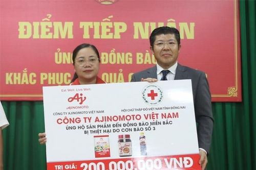 Hội Chữ thập đỏ Đồng Nai tiếp nhận 130 tấn hàng hóa ủng hộ nhân dân khắc phục hậu quả bão số 3