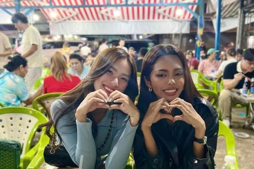 Lý do thật sự việc Á hậu Kim Duyên rủ Miss Cosmo Campuchia đi ăn trứng cút lộn