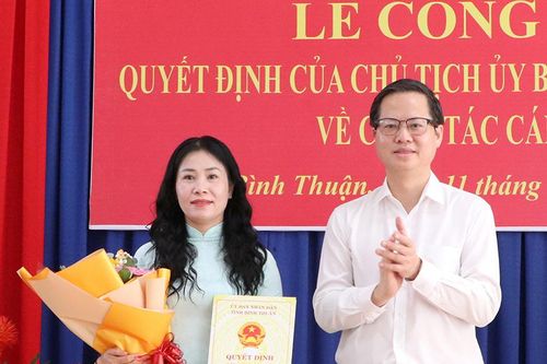 Bí thư huyện làm giám đốc sở Lao động Thương binh Xã hội Bình Thuận
