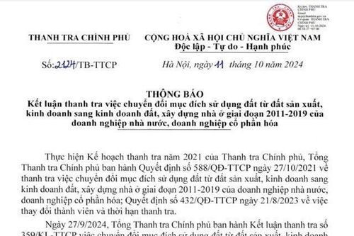 Sai phạm tại nhiều ô 'đất vàng' ở Hà Nội