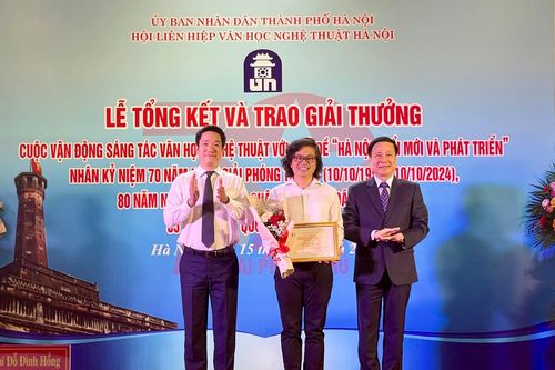 Phim tài liệu 'Vì Hà Nội ngày mai' đoạt giải đặc biệt