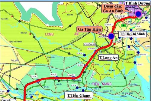 Tuyến đường sắt TPHCM - Cần Thơ hơn 9 tỷ USD sẽ khởi công trước năm 2030