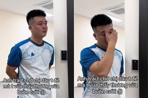 Chồng mếu máo ngóng vợ 'vượt cạn', biểu cảm gây sốt mạng