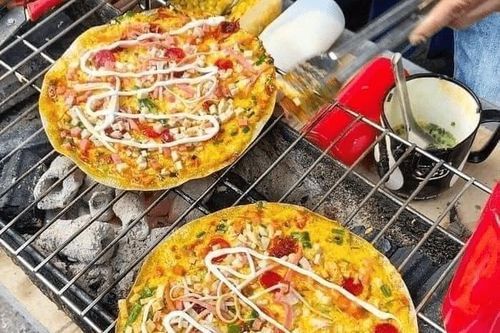 Bánh tráng nướng mắm ruốc
