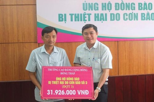 Đóng các số tài khoản và không tiếp nhận tiền mặt ủng hộ đồng bào bị thiệt hại do bão số 3