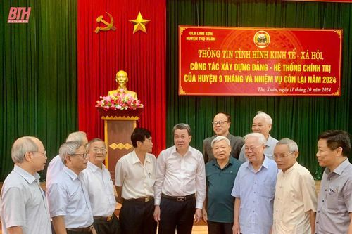 Thọ Xuân: Quyết tâm hoàn thành và hoàn thành vượt mức các chỉ tiêu, kế hoạch năm 2024