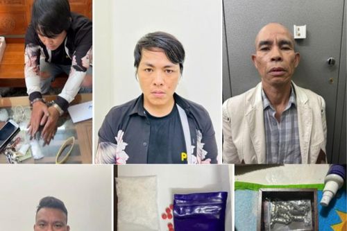 Thu giữ ma túy và cân tiểu ly của 'ông trùm' Hoàng Văn Sứng