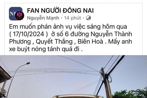 Tài xế cùng tiếp viên xe buýt tuyến số 1 hành hung người đi xe máy