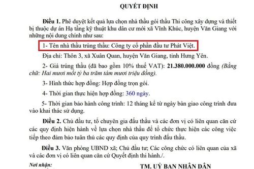 Doanh nghiệp gương mặt 'vàng' trúng hơn 50 gói thầu trong năm
