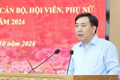Hà Giang: Quyền Bí thư Tỉnh ủy Nguyễn Mạnh Dũng tiếp xúc, đối thoại trực tiếp cán bộ, hội viên, phụ nữ tỉnh