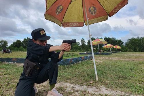 'Đội nắng, thắng mưa', sẵn sàng cho Đại hội Khỏe Vì an ninh Tổ quốc