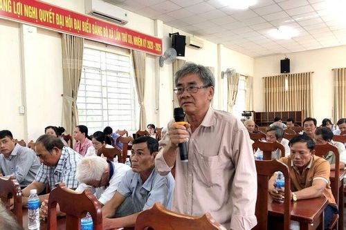 Đại biểu HĐND 3 cấp tiếp xúc cử tri xã Phước Hưng và Quốc Thái