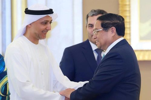 Thủ tướng Phạm Minh Chính tiếp lãnh đạo một số tập đoàn hàng đầu của UAE