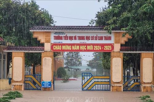 Quảng Trị: Bão số 6 gây mưa lớn, nhiều xã ở huyện Vĩnh Linh mất điện