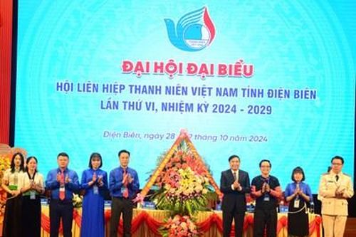 Điện Biên: Đại hội Hội Liên hiệp Thanh niên Việt Nam tỉnh Điện Biên lần thứ VI