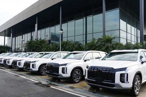 Hyundai Palisade 'Made in Vietnam' được xuất khẩu sang Thái Lan