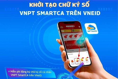 Sử dụng chữ ký số cá nhân VNPT SmartCA ngay trên VneID